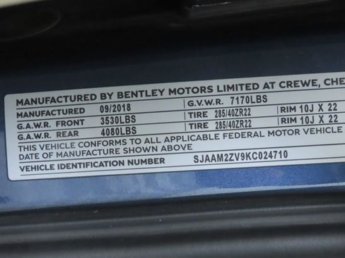 Used 2019 Bentley Bentayga V8 image 36