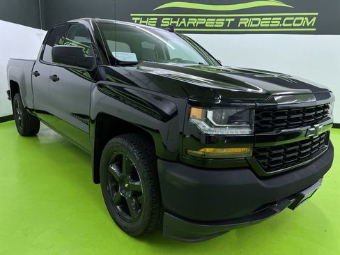 Used 2017 Chevrolet Silverado 1500 W/T w/ Black Out Edition AWD/4WD image 2