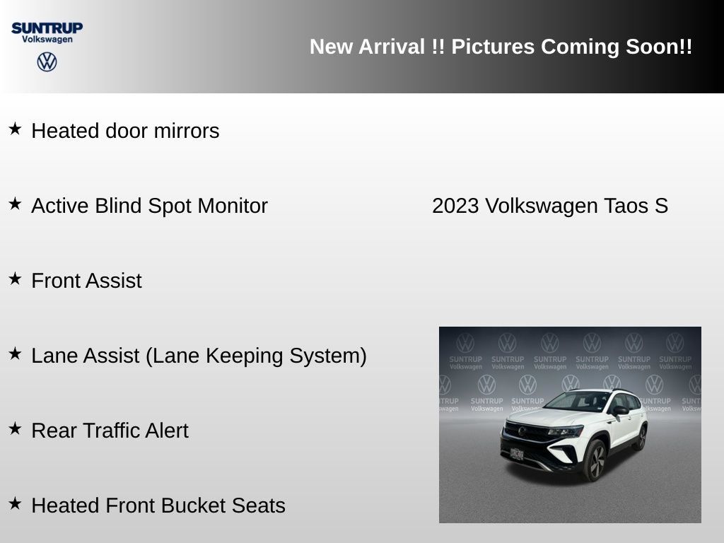 Used 2023 Volkswagen Taos S AWD/4WD image 11