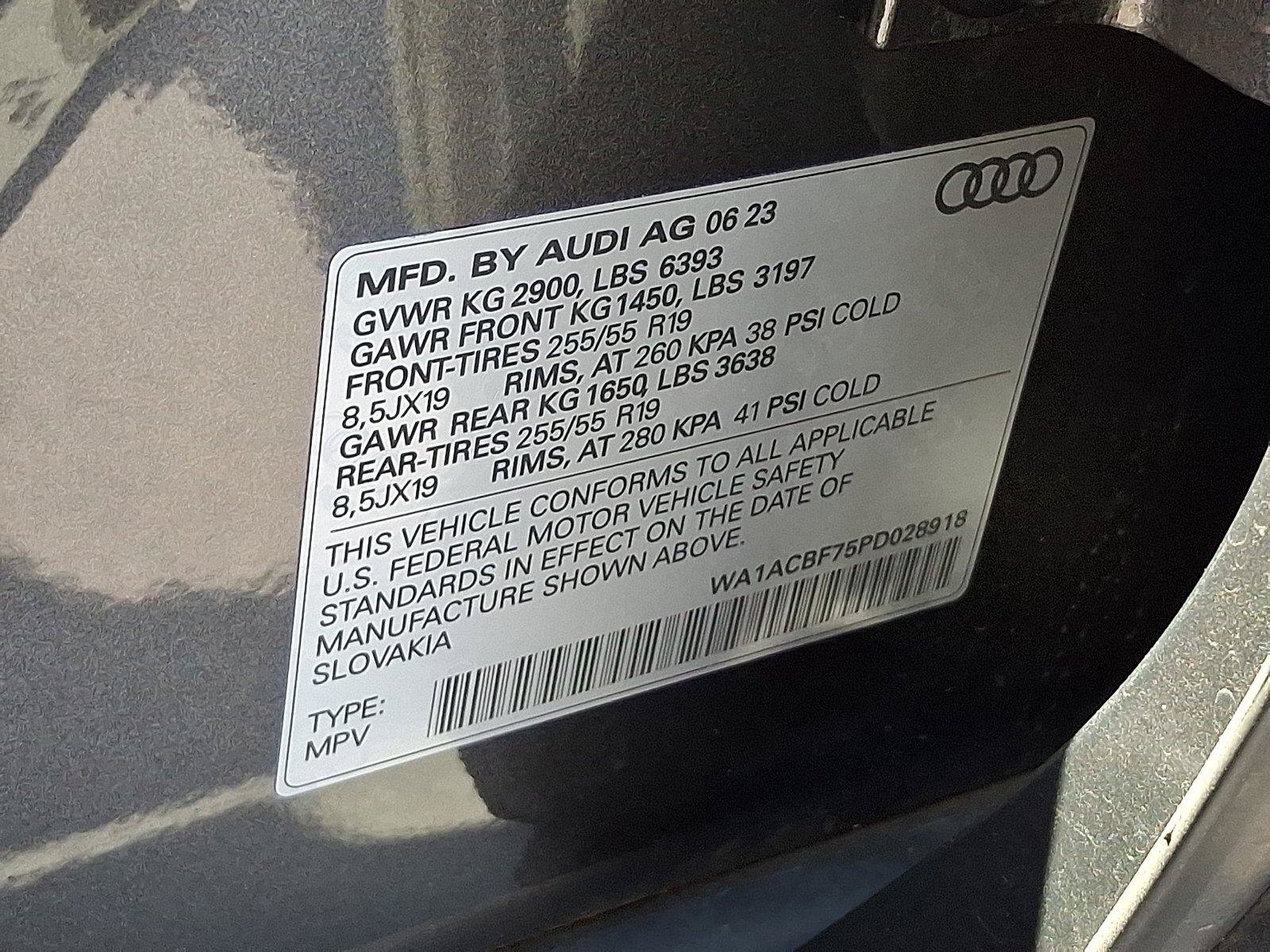 Used 2023 Audi Q7 2.0T Premium AWD/4WD image 28