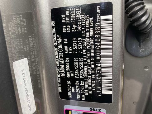 Used 2017 Hyundai Santa Fe Sport w/ 2.0T Ultimate Tech Package 05 image 33