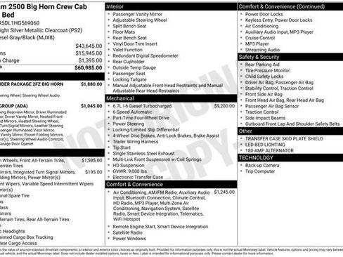 Used 2017 RAM 2500 Big Horn image 35