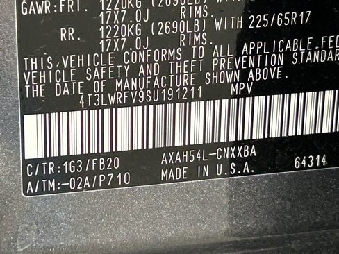 Used 2025 Toyota RAV4 LE AWD/4WD image 54