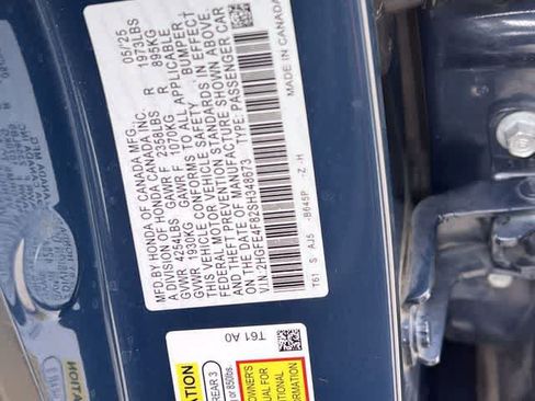 Certified 2025 Honda Civic Sport Touring image 22