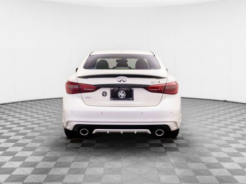 Used 2023 INFINITI Q50 Red Sport 400 w/ Carbon Fiber Package AWD/4WD image 4