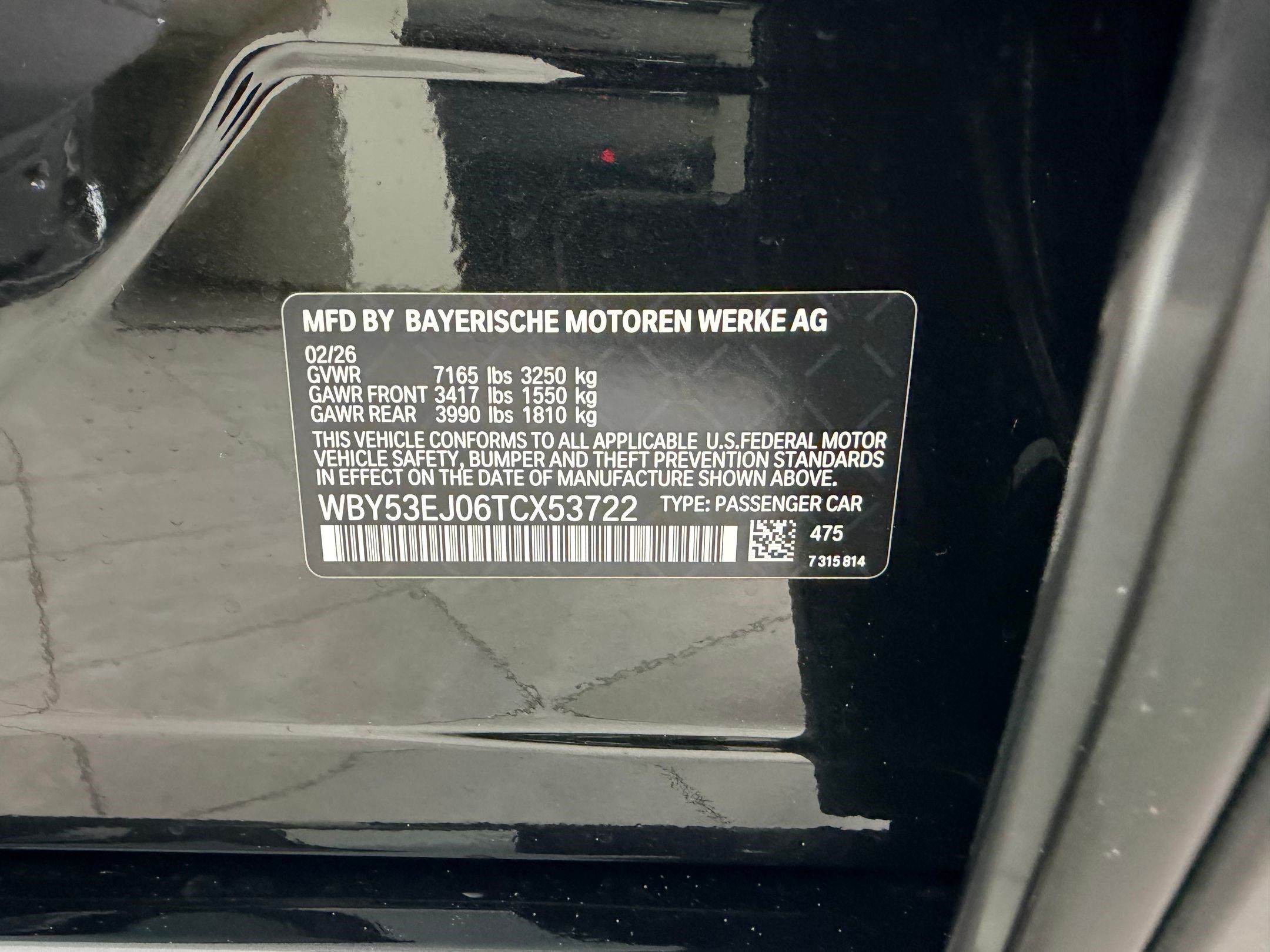 Used 2026 BMW i7 xDrive60 AWD/4WD image 17