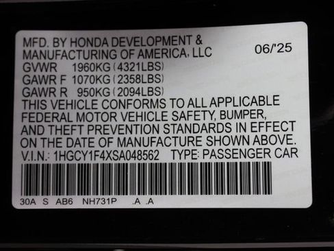 Used 2025 Honda Accord SE image 28