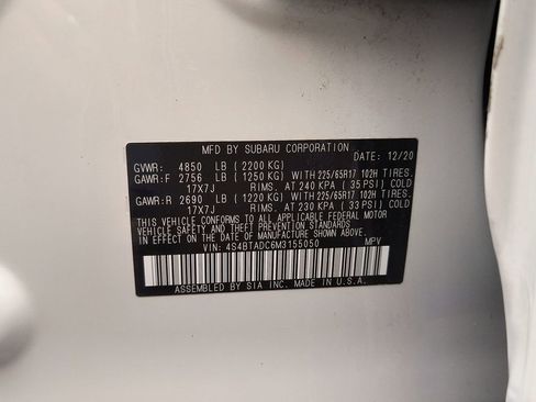 Used 2021 Subaru Outback Premium AWD/4WD image 17