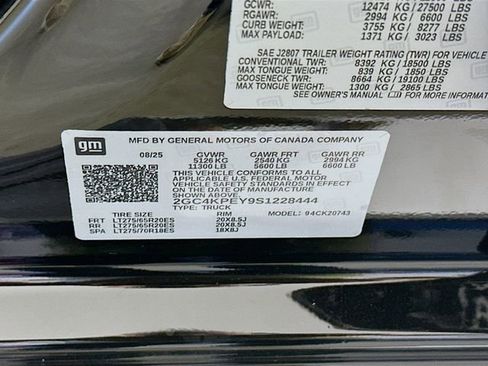 New 2025 Chevrolet Silverado 2500 LTZ w/ LTZ Plus Package image 34