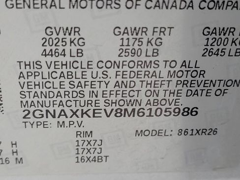 Used 2021 Chevrolet Equinox LT FWD image 33