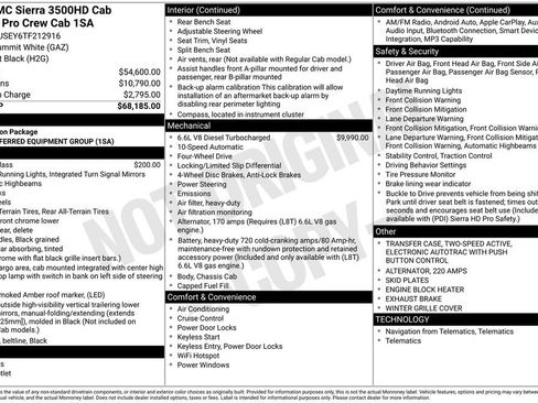 New 2026 GMC Sierra 3500 Pro AWD/4WD image 17