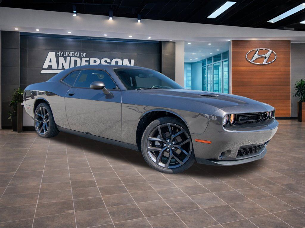 Used 2023 Dodge Challenger SXT w/ Blacktop Package RWD image 3