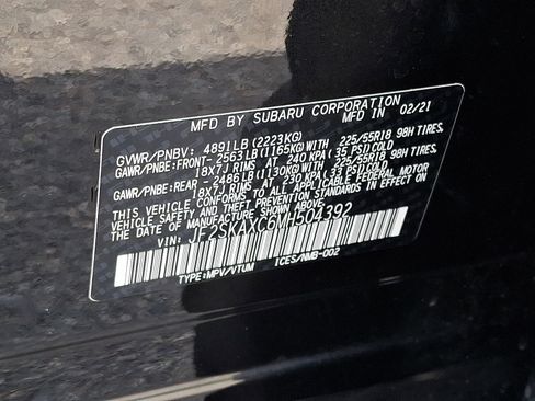 Used 2021 Subaru Forester Touring AWD/4WD image 27
