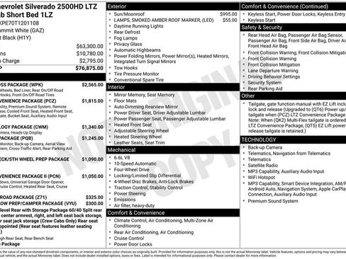 New 2026 Chevrolet Silverado 2500 LTZ w/ Trail Boss Package AWD/4WD image 46