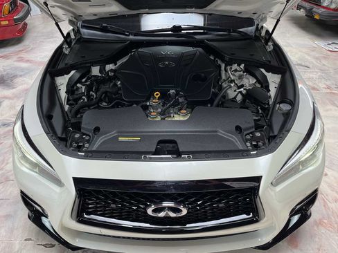 Used 2019 INFINITI Q50 Red Sport 400 w/ Sensory Package AWD/4WD image 34