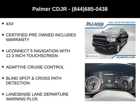 Certified 2024 RAM 2500 Big Horn w/ Safety Group image 6