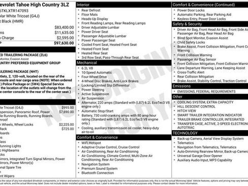 New 2026 Chevrolet Tahoe High Country image 5