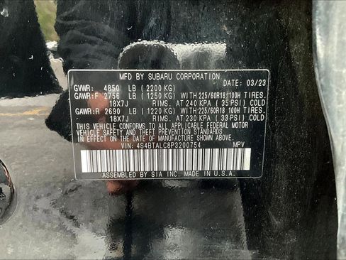 Used 2023 Subaru Outback Onyx Edition image 11