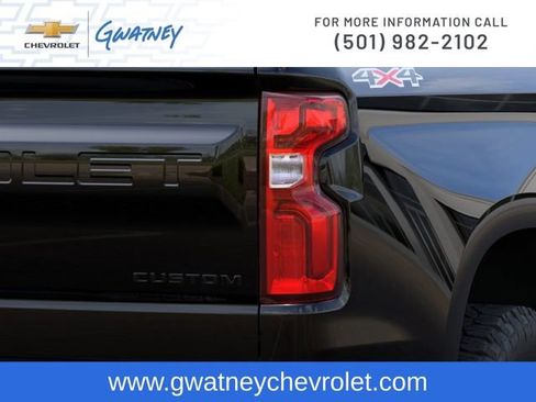 New 2026 Chevrolet Silverado 1500 Custom w/ Turbomax Blackout Package AWD/4WD image 11