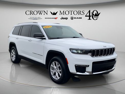 Used 2021 Jeep Grand Cherokee L Limited AWD/4WD image 3