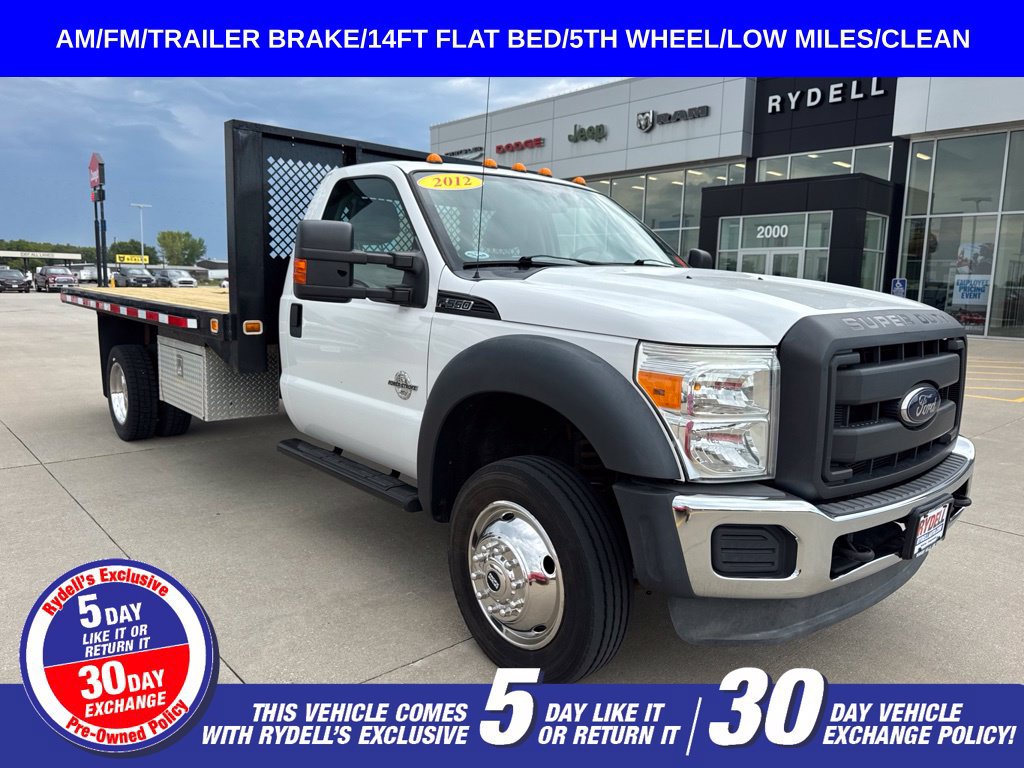 Used 2012 Ford F550 2WD Regular Cab Super Duty w/ Payload Upgrade Pkg image 1