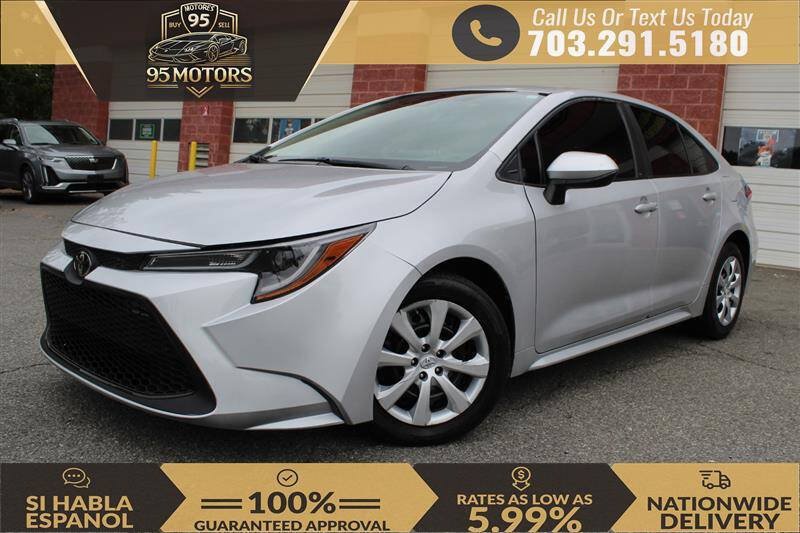 Used 2021 Toyota Corolla LE w/ Carpet Mat Package (TMS) FWD image 1