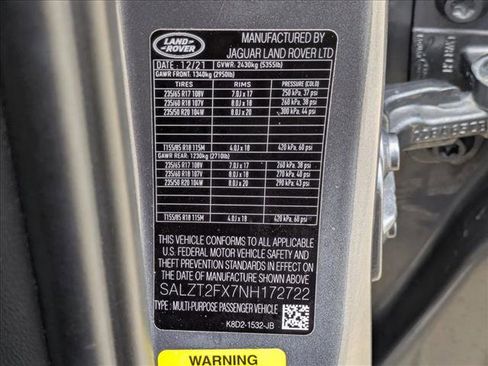 Used 2022 Land Rover Range Rover Evoque R-Dynamic S image 23