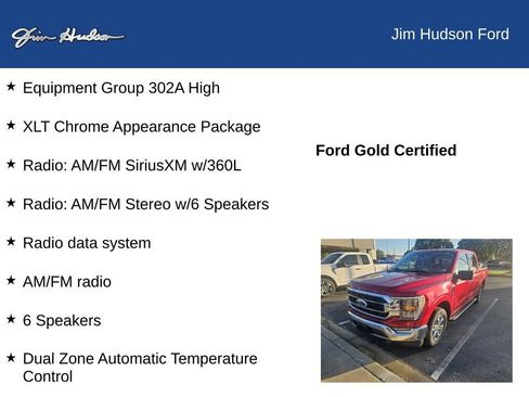 Used 2021 Ford F150 XLT w/ Equipment Group 302A High RWD image 11
