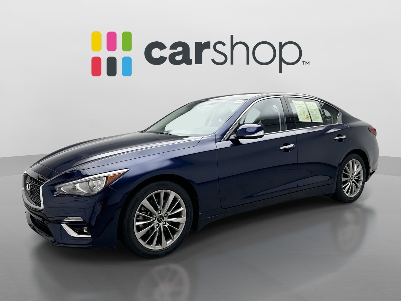 Used 2023 INFINITI Q50 Luxe w/ Cargo Package AWD/4WD image 1