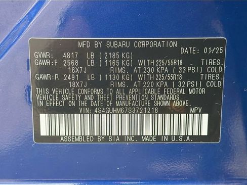 Used 2025 Subaru Crosstrek 2.5i Limited w/ Popular Package #3A image 41