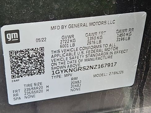 Certified 2022 Cadillac XT5 Sportv w/ Technology Package image 12