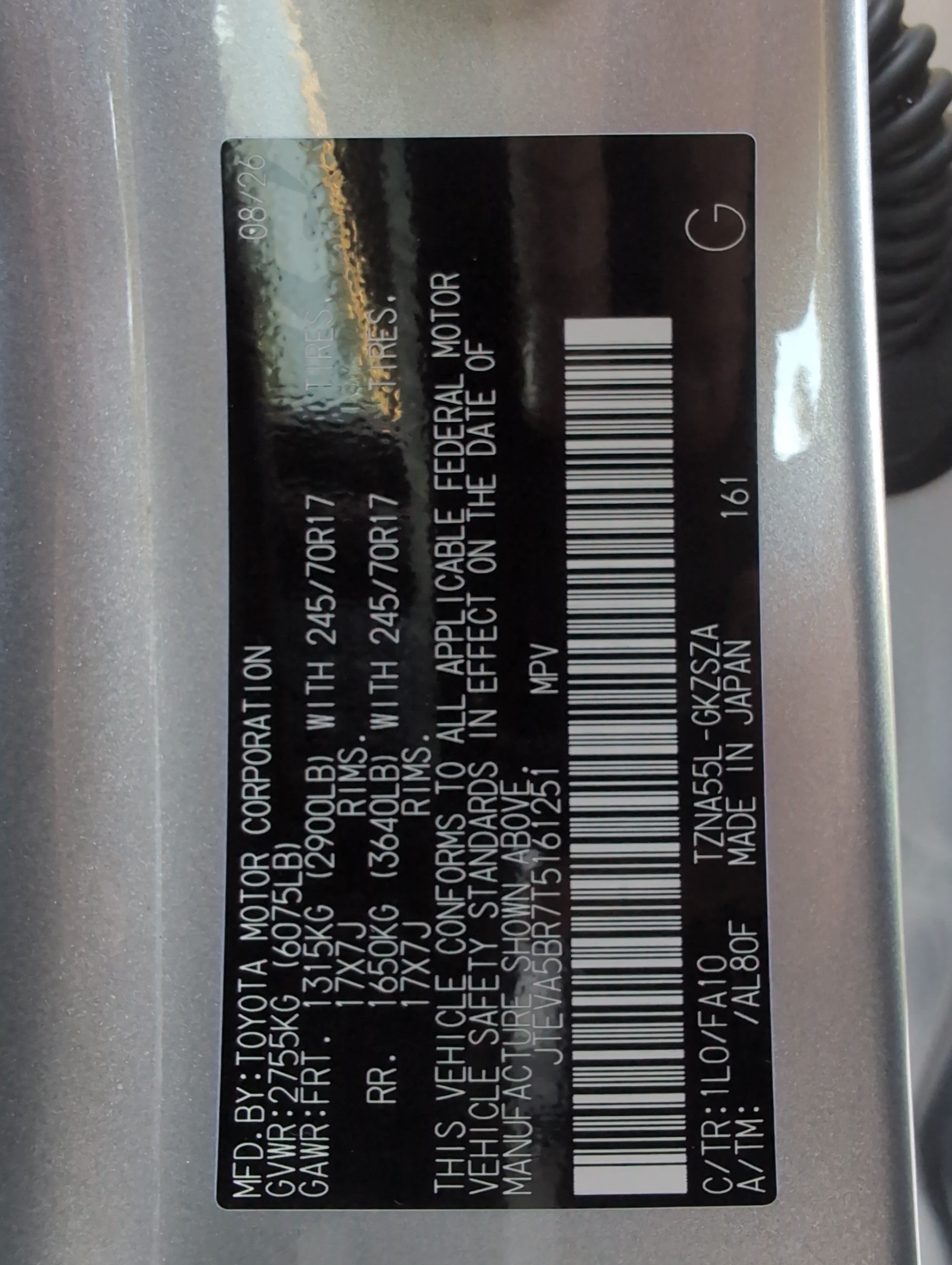 Certified 2026 Toyota 4Runner SR5 AWD/4WD image 34