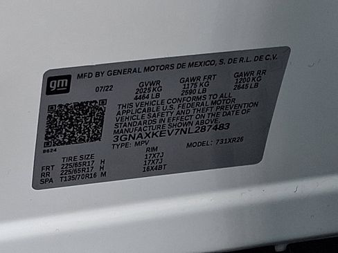 Certified 2022 Chevrolet Equinox LT image 27