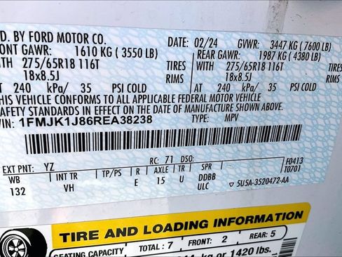Used 2024 Ford Expedition Max XLT AWD/4WD image 32