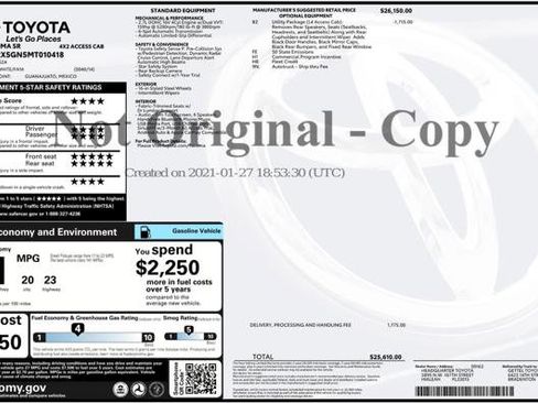 Used 2021 Toyota Tacoma SR image 4