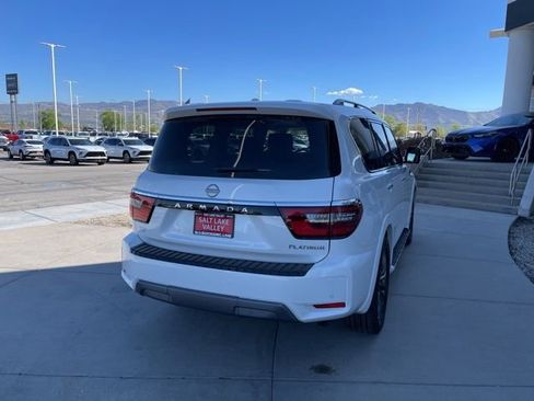 Used 2023 Nissan Armada Platinum w/ Captain's Chairs Package AWD/4WD image 6