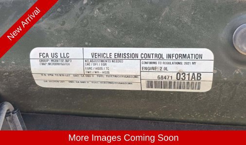 Used 2021 Jeep Wrangler Unlimited Sahara w/ Cold Weather Group AWD/4WD image 8