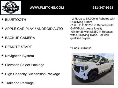 New 2026 GMC Sierra 1500 Elevation w/ Elevation Select Package image 2