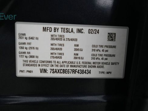 Used 2024 Tesla Model X Plaid AWD/4WD image 28