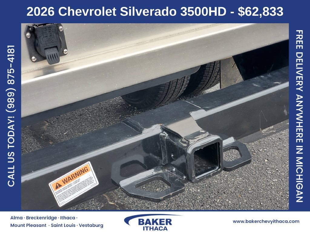New 2026 Chevrolet Silverado 3500 W/T w/ WT Convenience Package AWD/4WD image 29