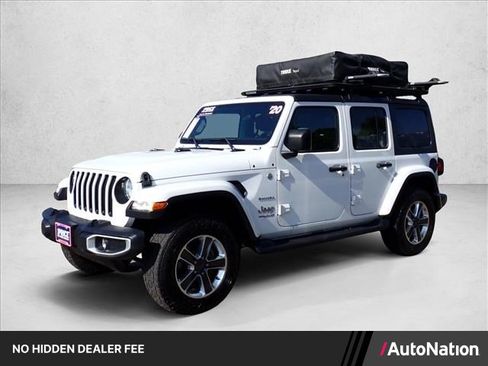 Used 2020 Jeep Wrangler Unlimited Sahara AWD/4WD image 1