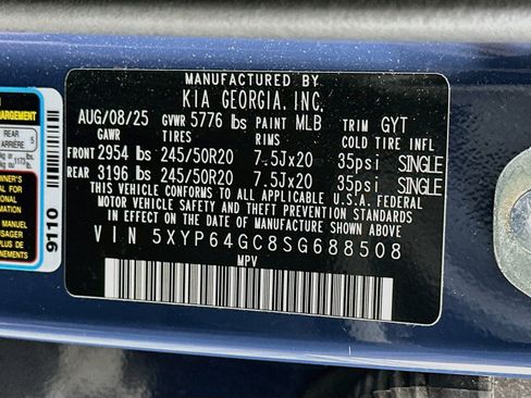 Used 2025 Kia Telluride S FWD image 12
