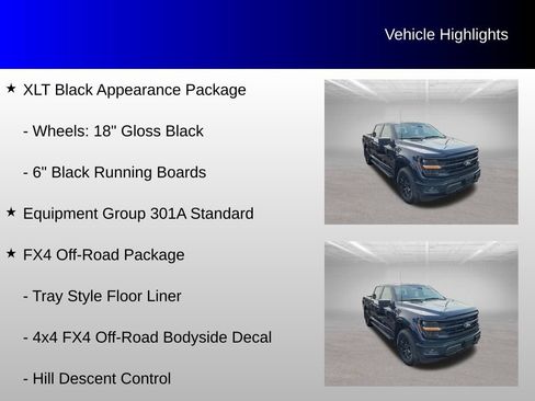 Used 2024 Ford F150 XLT w/ FX4 Off-Road Package AWD/4WD image 12