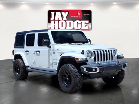 Used 2020 Jeep Wrangler Unlimited Sahara AWD/4WD image 1