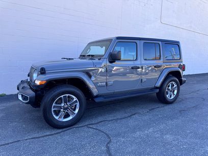 Used 2021 Jeep Wrangler Unlimited Sahara w/ Uconnect 4C Nav & Sound Group