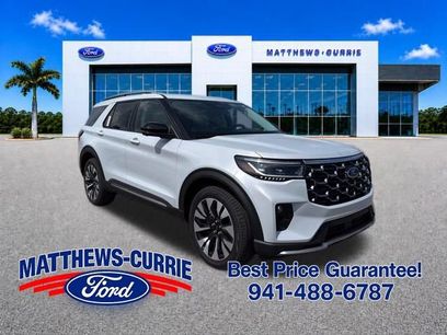 New 2026 Ford Explorer Platinum w/ LUX Leather Package