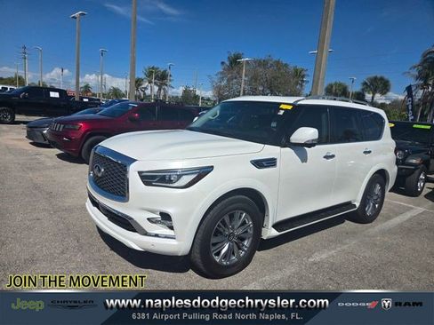 Used 2023 INFINITI QX80 Luxe w/ Cargo Package image 1