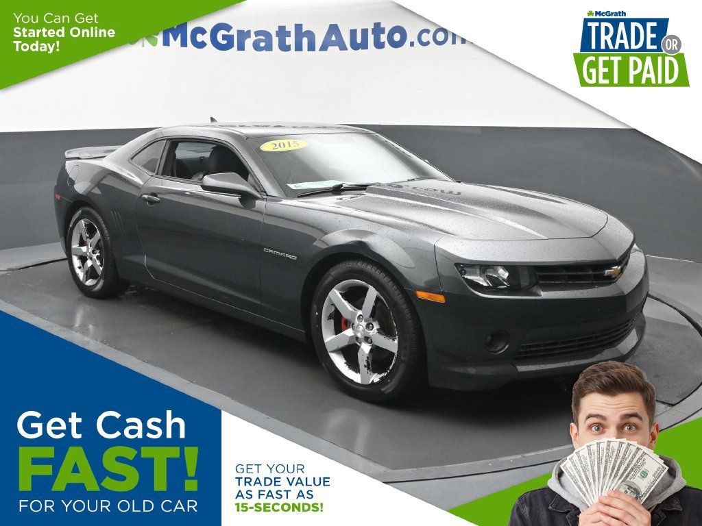 Used 2015 Chevrolet Camaro LT RWD image 1