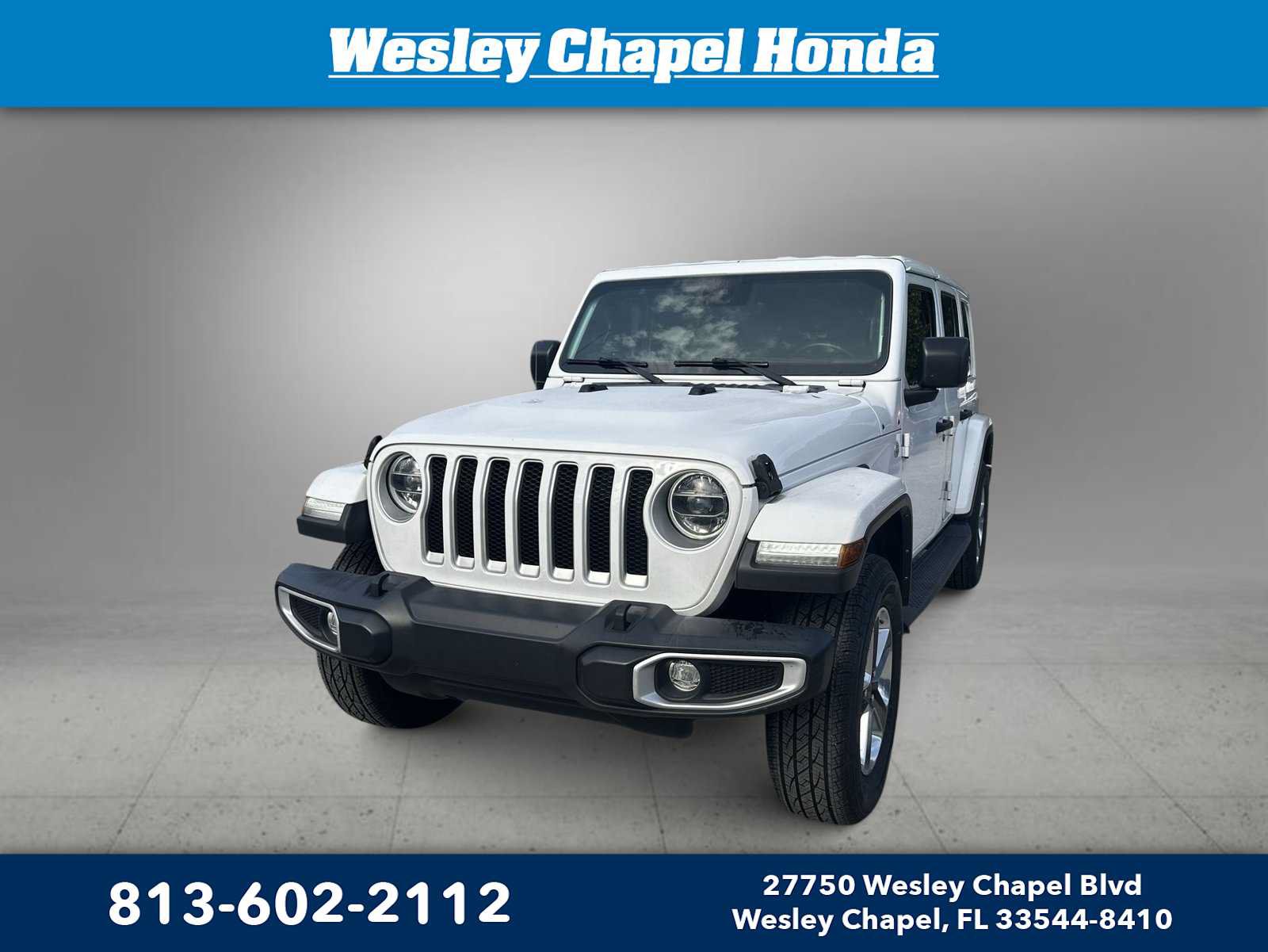 Used 2021 Jeep Wrangler Unlimited Sahara AWD/4WD image 1