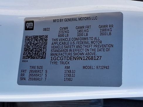 Used 2022 Chevrolet Colorado Z71 AWD/4WD image 30